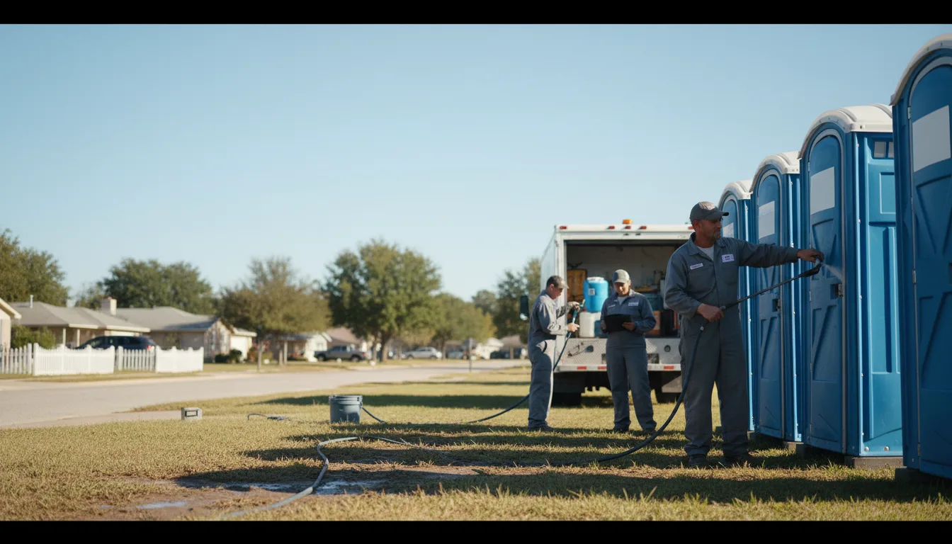 Long-Term Portable Toilet Rental in Tappen, ND near me